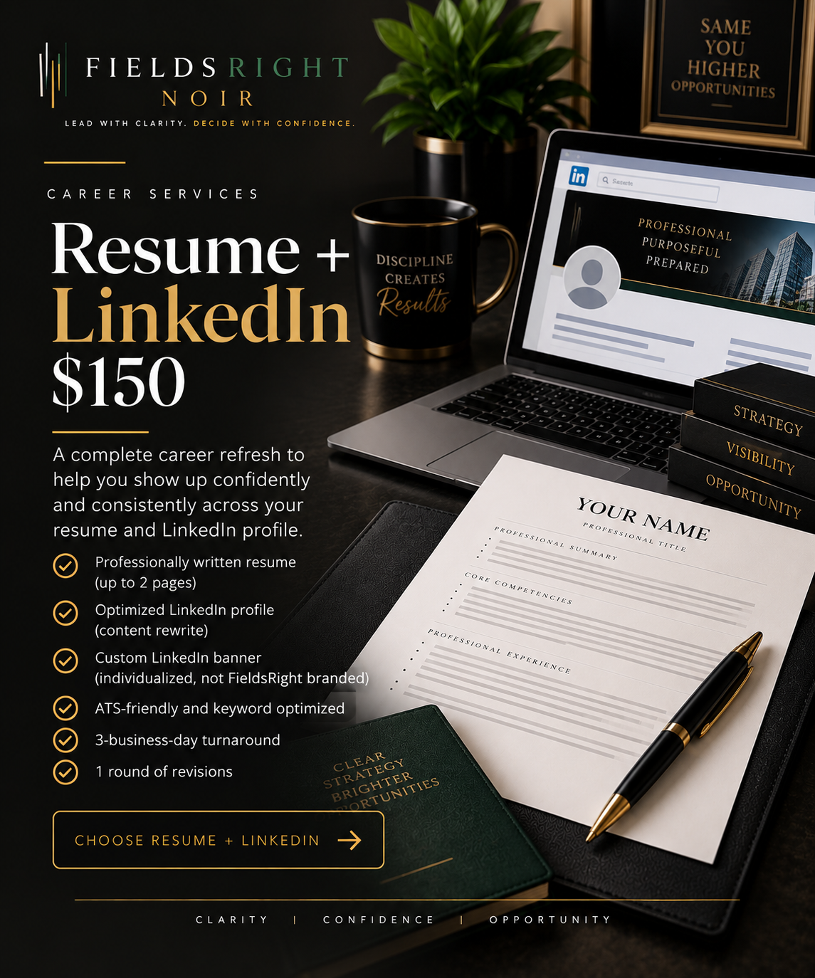 Resume + LinkedIn